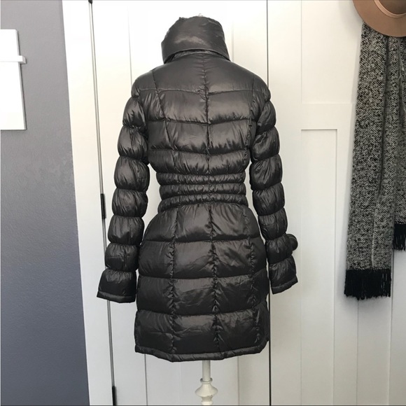 Michael Kors packable grey puffer coat sz small - Picture 4 of 8
